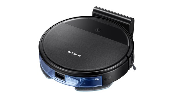 Robot hút bụi Powerbot-E Samsung VR05R5050WK/SV kệ máy