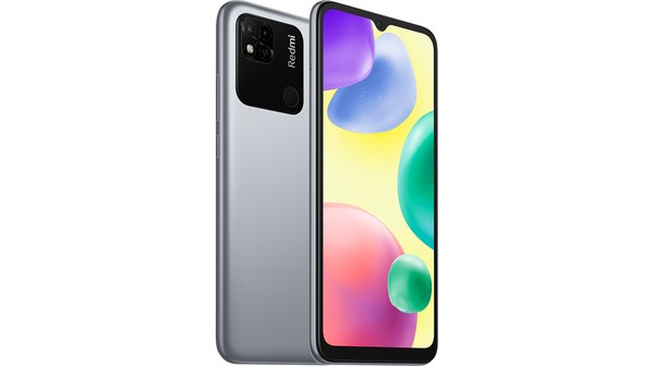 Điện thoại Xiaomi Redmi 10A 2GB/32GB Bạc mặt nghiêng