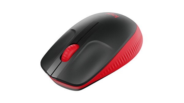 Chuột không dây Logitech M190 Đỏ mặt nghiêng