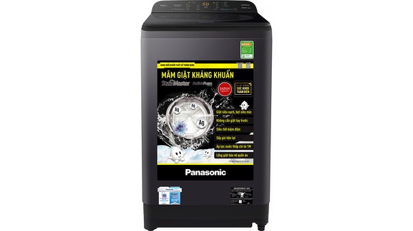 Máy giặt Panasonic 9 kg NA-F90A9BRV mặt chính diện