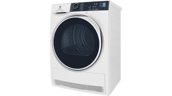 Máy sấy quần áo Electrolux Inverter 8 kg EDH804H5WB mặt nghiêng