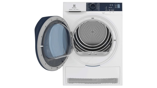 Máy sấy quần áo Electrolux Inverter 8 kg EDH804H5WB cửa lồng mở