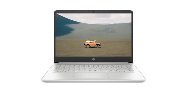 Laptop HP 14S-DQ5054TU i5-1235U 6R9M7PA mặt chính diện