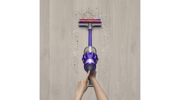 Máy hút bụi không dây Dyson SV18 Dslim Fluffy màn hình LCD