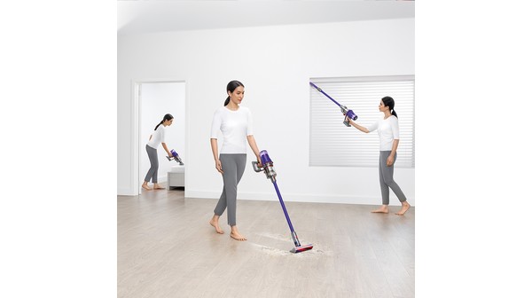 Máy hút bụi không dây Dyson SV18 Dslim Fluffy làm sạch triệt để mọi vị trí