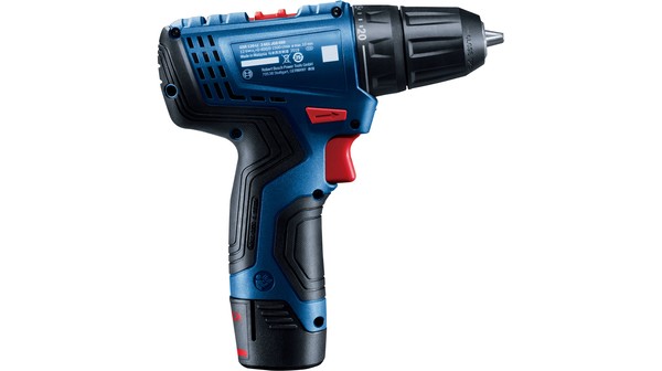 Máy khoan vặn vít pin Bosch GSR 120-LI mặt bên trái