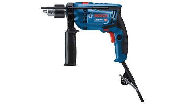 Máy khoan động lực Bosch 100 món GSB13RE mặt bên