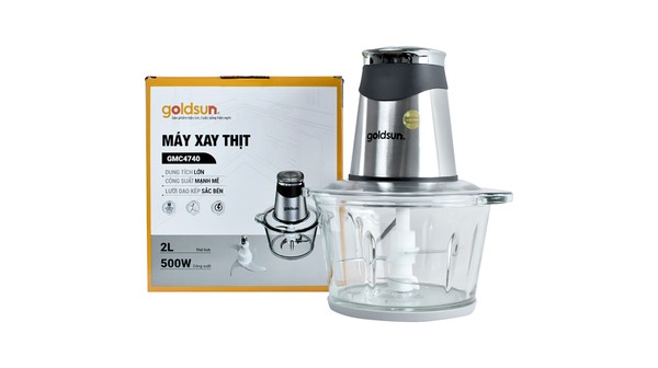 Máy xay thịt Goldsun GMC-4740 thùng sản phẩm
