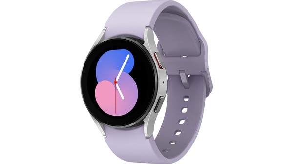 Đồng hồ thông minh Samsung Galaxy Watch5 Pro 40mm Bạc nghiêng phải