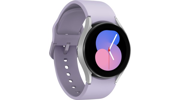 Đồng hồ thông minh Samsung Galaxy Watch5 Pro 40mm Bạc nghiêng trái