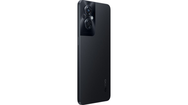 Điện thoại OPPO Reno8 Z 5G 8GB/256GB Đen mặt sau nghiêng trái