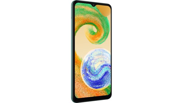 Điện thoại Samsung Galaxy A04s 4GB/64GB Xanh mặt nghiêng trái