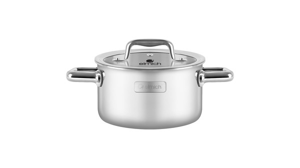 Bộ nồi Inox liền khối Trimax ECO Elmich EL-8005 bộ nồi size 18, 20, 26cm