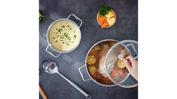 Bộ nồi Inox liền khối Trimax ECO Elmich EL-8005 tổng quan