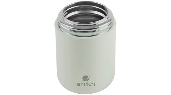 Bình đựng thức ăn giữ nhiệt Elmich 600ml EL8019 xanh lá pastel miệng bình