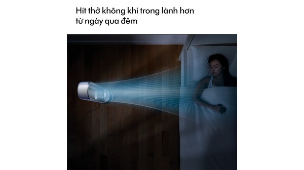 Máy lọc không khí Dyson TP00 không khí trong lành ngày lẫn đêm