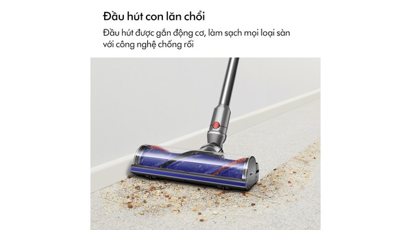 Máy hút bụi Dyson V12™ Detect Slim đầu hút con lăn chổi