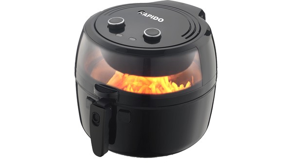 Nồi chiên không dầu Rapido 6.5 lít RAF6.5M2 mặt nghiêng