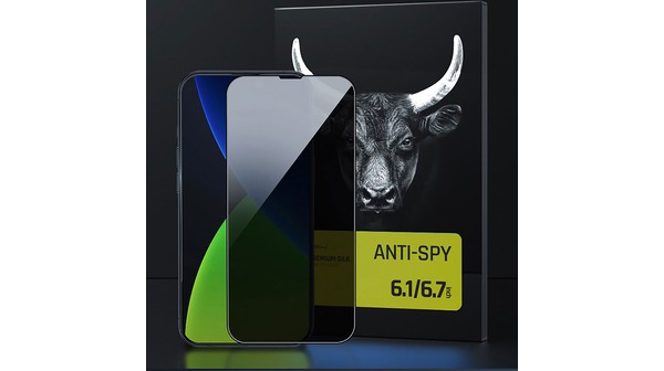 Miếng dán cường lực iPhone 14 Pro Max Mipow Kingbull HD Anti Spy