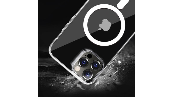 Ốp lưng iPhone 14 Pro Max Mipow MagSafe Tempered Glass