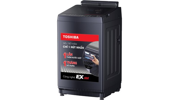Máy giặt Toshiba Inverter 12 kg AW-DUM1300KV(MG) mặt nghiêng