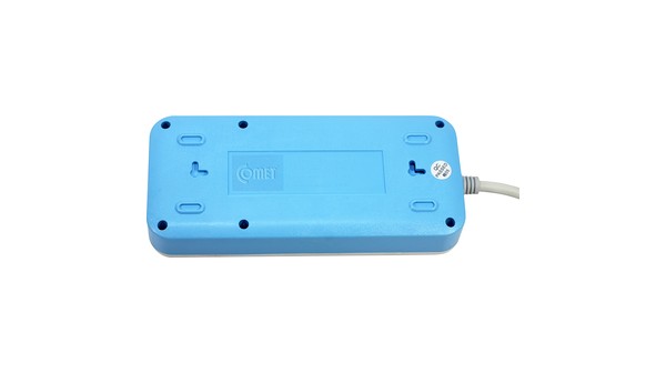 Ổ cắm điện 4 lỗ 2 USB Comet CES4223 mặt sau