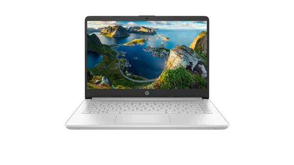 Laptop HP 14S-DQ5053TU i5-1235U 6R9M6PA chính diện