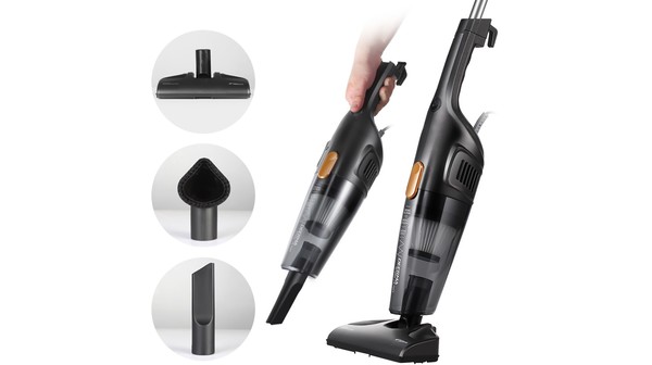 Máy hút bụi cầm tay Deerma DX115C 3 đầu hút