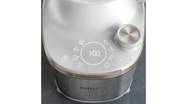 Máy xay sinh tố Philips HR3760/01 điều khiển