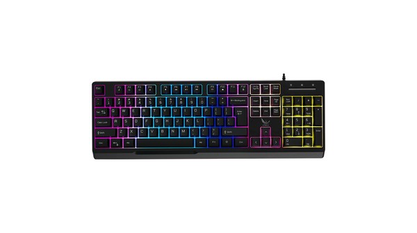 Bàn phím Gaming có dây Zadez G-850K chính diện