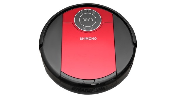 Robot hút bụi Shimono ZK808 (RB) Đỏ đen chính diện
