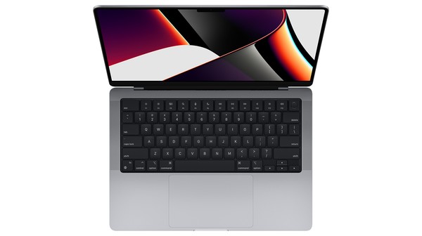 Laptop MacBook Pro 14” M1 2021 MKGQ3SA/A Xám mặt bàn phím