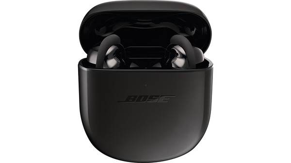 Tai nghe True Wireless Bose Quietcomfort Earbuds II Màu Đen chính diện hộp mở