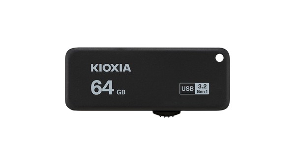 Ổ cứng di động Kioxia 64GB U365 USB 3.2 LU365K064GG4 Đen giá tốt tại Nguyễn Kim