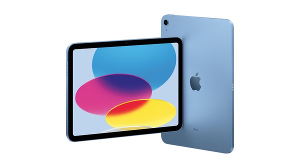 iPad Gen 10 Wifi 64GB 10.9 inch MPQ13ZA/A Xanh (2022) mặt nghiêng