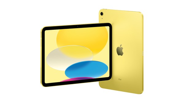 iPad Gen 10 Wifi 64GB 10.9 inch MPQ23ZA/A Vàng (2022) mặt nghiêng