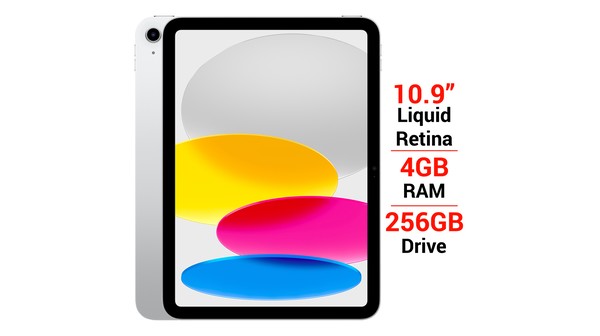 iPad Gen 10 Wifi 256GB 10.9 inch MPQ83ZA/A Bạc (2022) giá tốt tại Nguyễn Kim