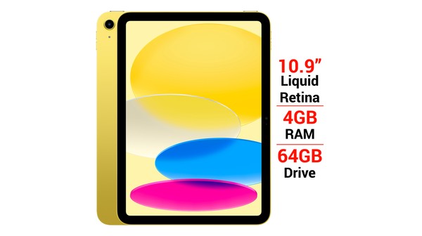 iPad Gen 10 Wifi 64GB 10.9 inch MPQ23ZA/A Vàng (2022) giá tốt tại Nguyễn Kim