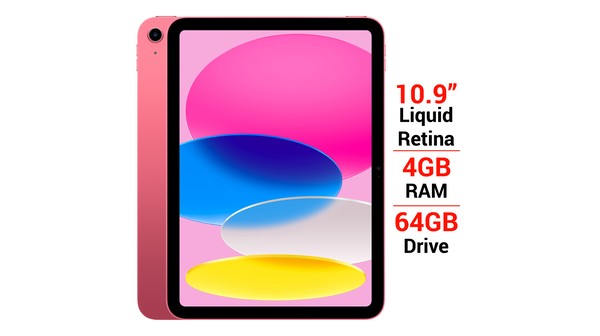 iPad Gen 10 Wifi 64GB 10.9 inch MPQ33ZA/A Hồng (2022) giá tốt tại Nguyễn Kim