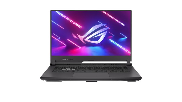 Laptop Asus ROG Strix Gaming G513IH R7-4800H (HN015W) mặt chính diện