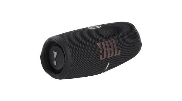 Loa Bluetooth JBL Charge 5 Đen JBLCHARGE5BLK mặt nghiêng
