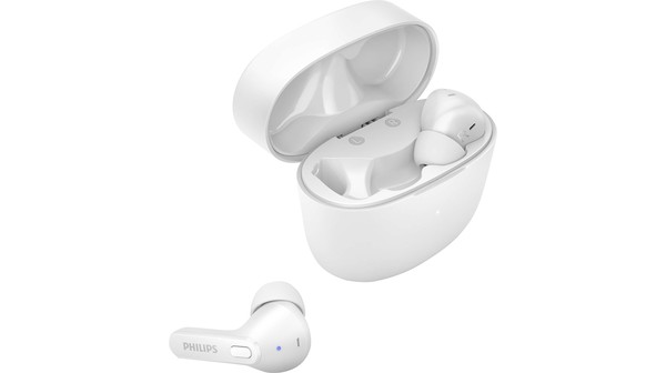 Tai nghe Bluetooth Philips TAT2206WT/00 Trắng hộp nghiêng phải