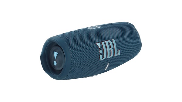 Loa Bluetooth JBL Charge 5 Xanh dương JBLCHARGE5BLU mặt nghiêng bên trái