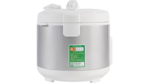 Nồi cơm điện Panasonic 1 lít SR-MVN10LRAX Xám mặt bên