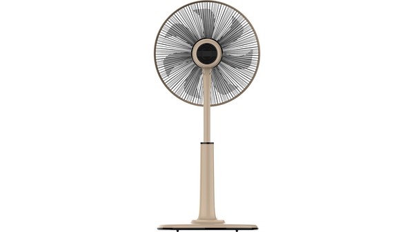 Quạt điện Hawonkoo FAH-010-7WINGS Nâu mặt sau