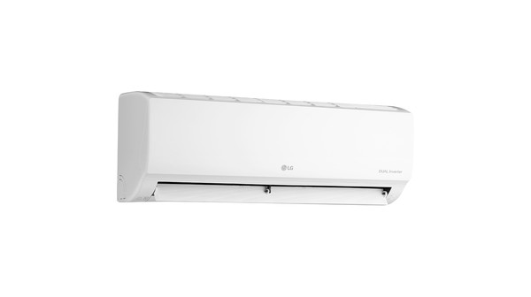 Máy lạnh LG Inverter 1 HP V10WIN mặt trước chính diện nghiêng phải