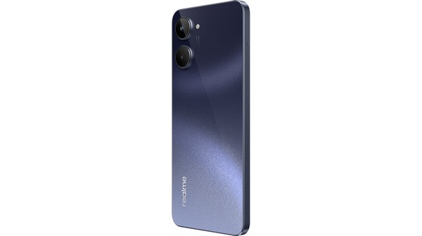 Điện thoại Realme 10 8GB/256GB Đen mặt lưng nghiêng phải