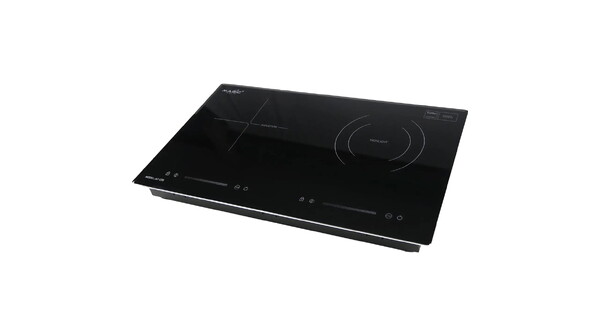 Bếp đôi hồng ngoại và điện từ Magic Eco AC-220 mặt nghiêng