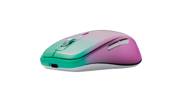 Chuột không dây Zadez M-382ZC Cam đào nghiêng phải