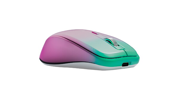 Chuột không dây Zadez M-382ZC Cam đào nghiêng trái